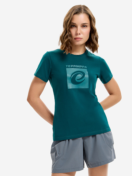 Футболка женская Термирра logo box