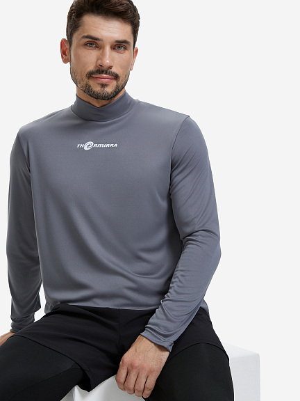 Лонгслив Термирра спортивный базовый с высоким воротником