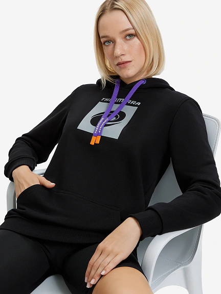 Толстовка женская с большим логотипом Thermirra