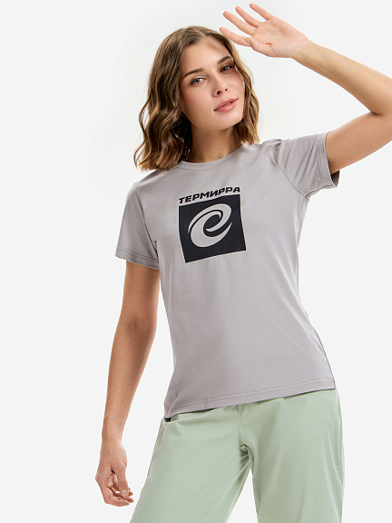 Футболка женская Термирра logo box