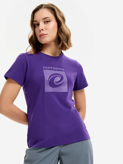 Футболка женская Термирра logo box