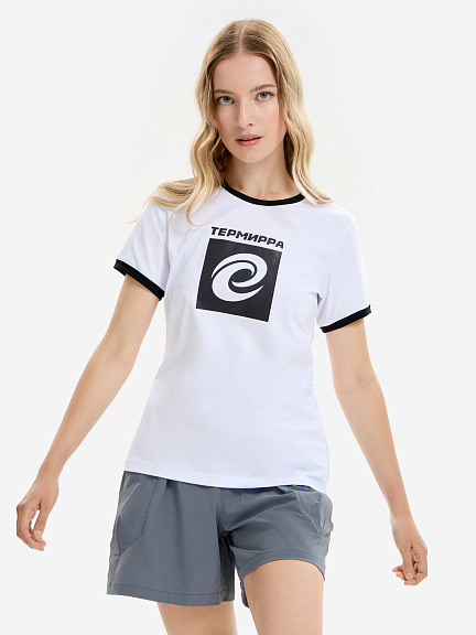 Футболка женская Термирра logo box