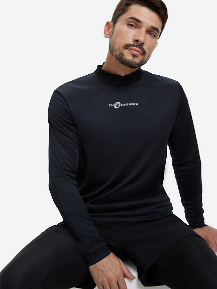Лонгслив Термирра спортивный базовый с высоким воротником